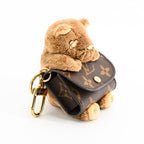 Louis Vuitton Charm LV Monogram Keychain — view 2