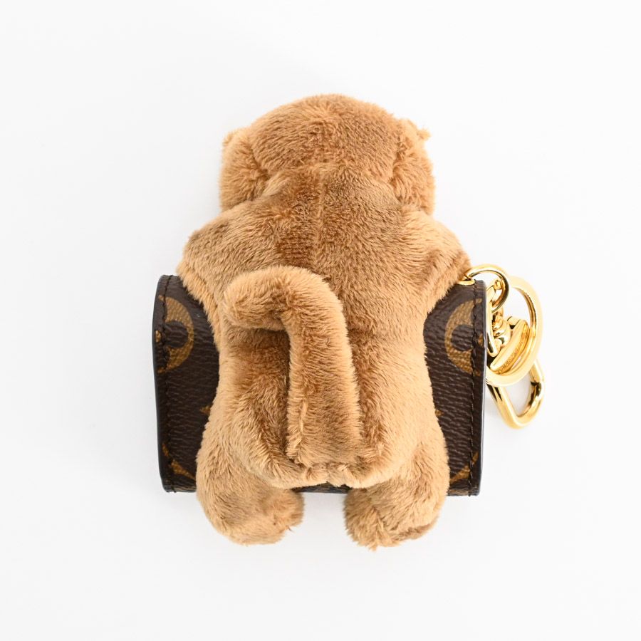 Louis Vuitton Charm LV Monogram Keychain — view 3