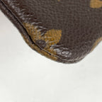 Louis Vuitton Pochette Cles Key Ring Coin Purse Monogram Brown — view 3