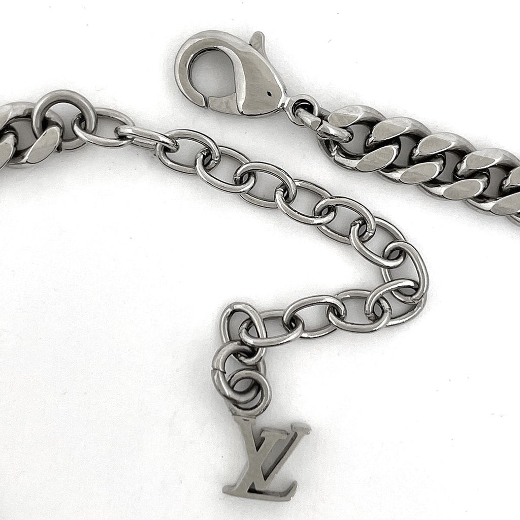 Louis Vuitton Bracelet Monogram Low Metal Silver — view 3
