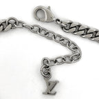 Louis Vuitton Bracelet Monogram Low Metal Silver — view 3