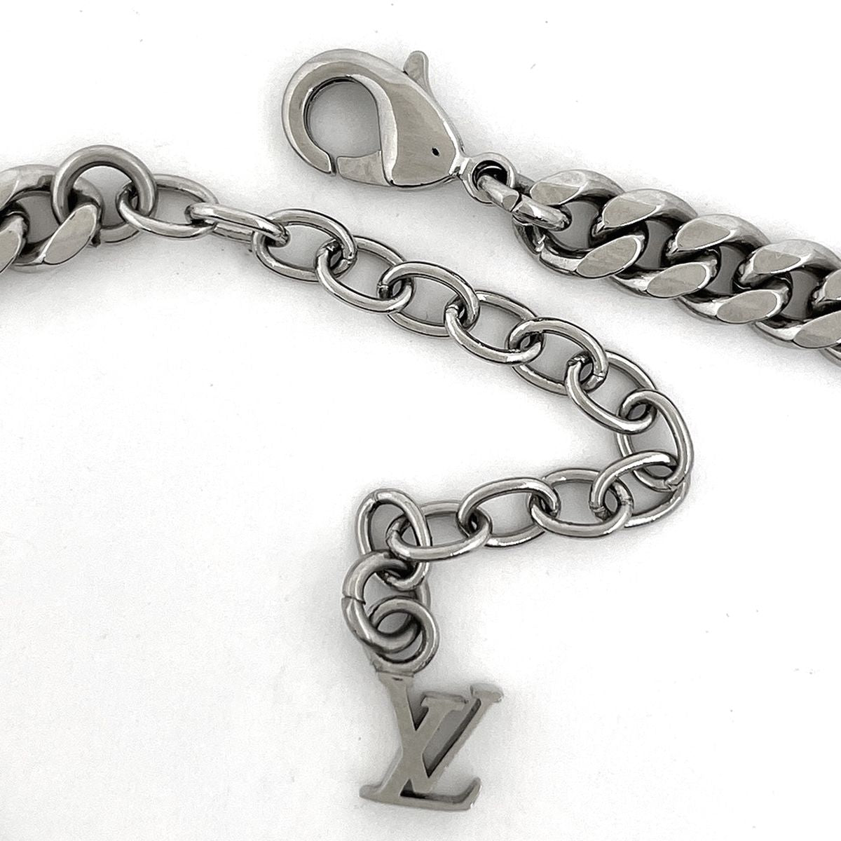 Louis Vuitton Bracelet Monogram Low Metal Silver — view 3