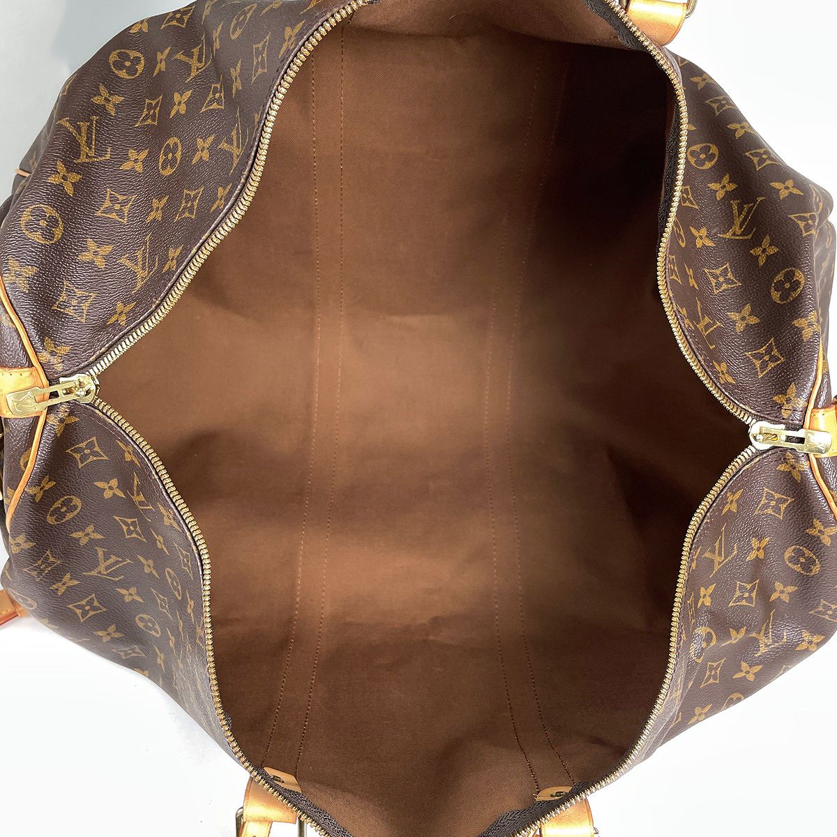 Louis Vuitton Keepall Bandouliere 60 2-Way Boston Bag Monogram Brown — view 8