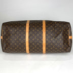 Louis Vuitton Keepall Bandouliere 60 2-Way Boston Bag Monogram Brown — view 2