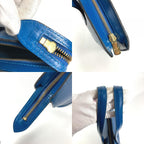 Louis Vuitton Tote Saint Jacques Epi Leather Toledo Blue — view 8