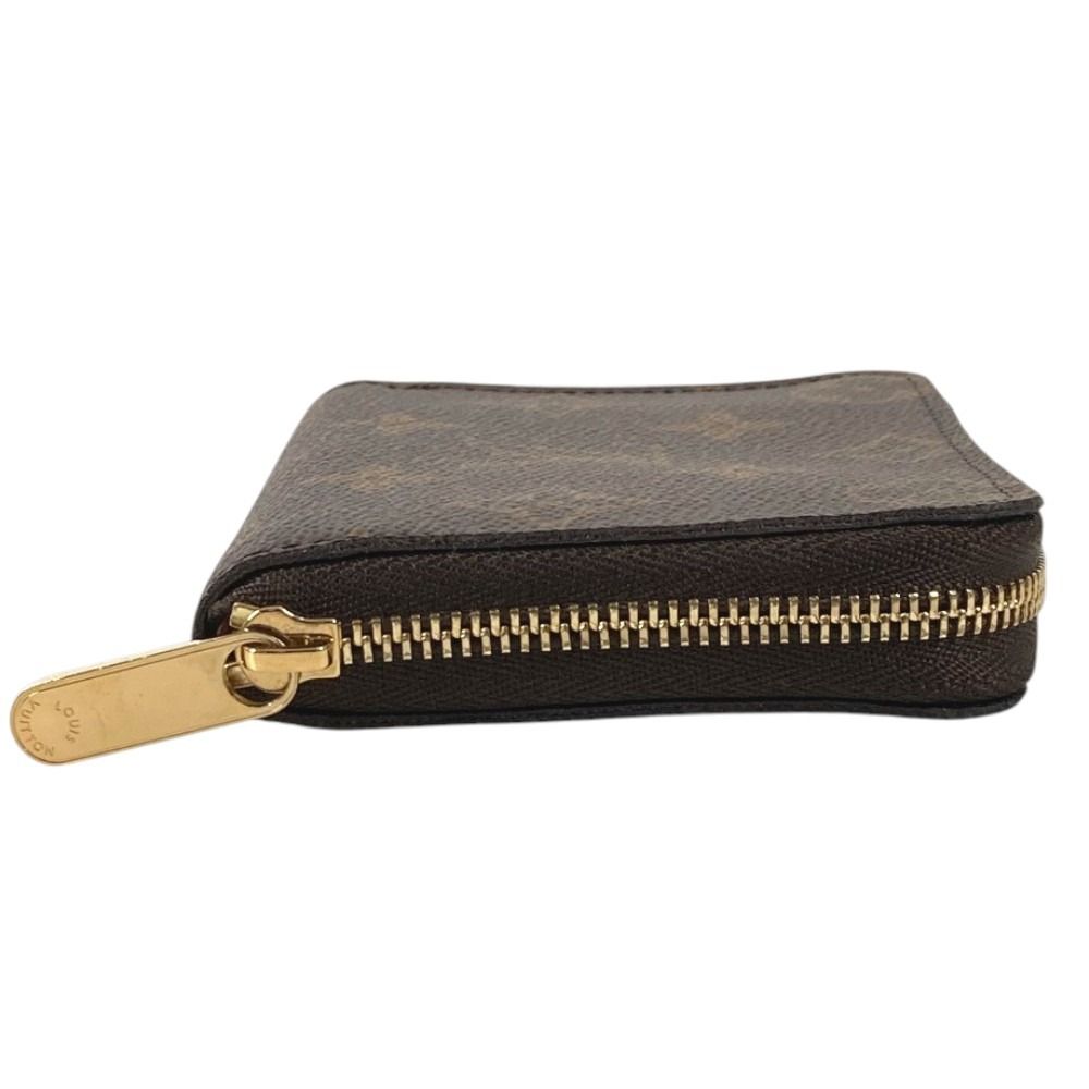Louis Vuitton Coin Case Zippy Purse Wallet Monogram Canvas Brown — view 6
