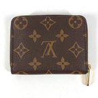 Louis Vuitton Coin Case Zippy Purse Wallet Monogram Canvas Brown — view 2