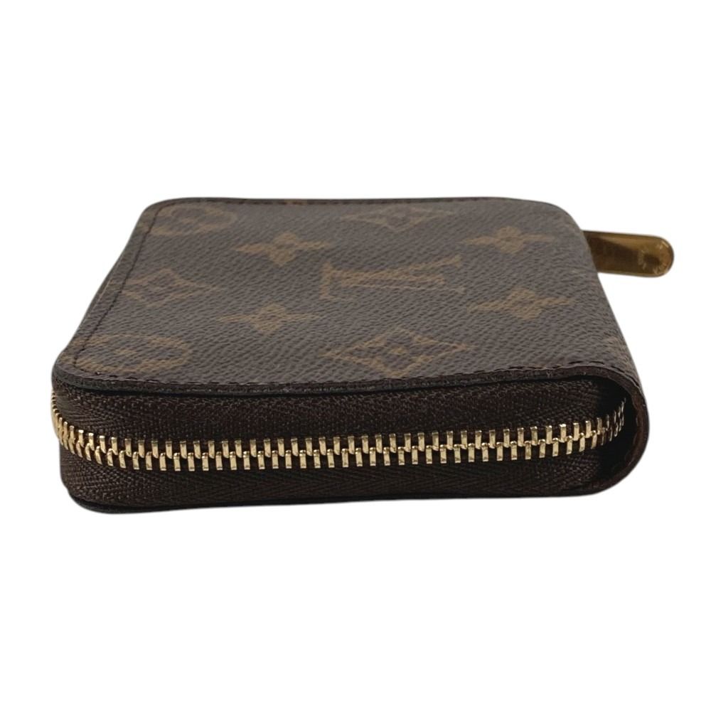 Louis Vuitton Coin Case Zippy Purse Wallet Monogram Canvas Brown — view 4