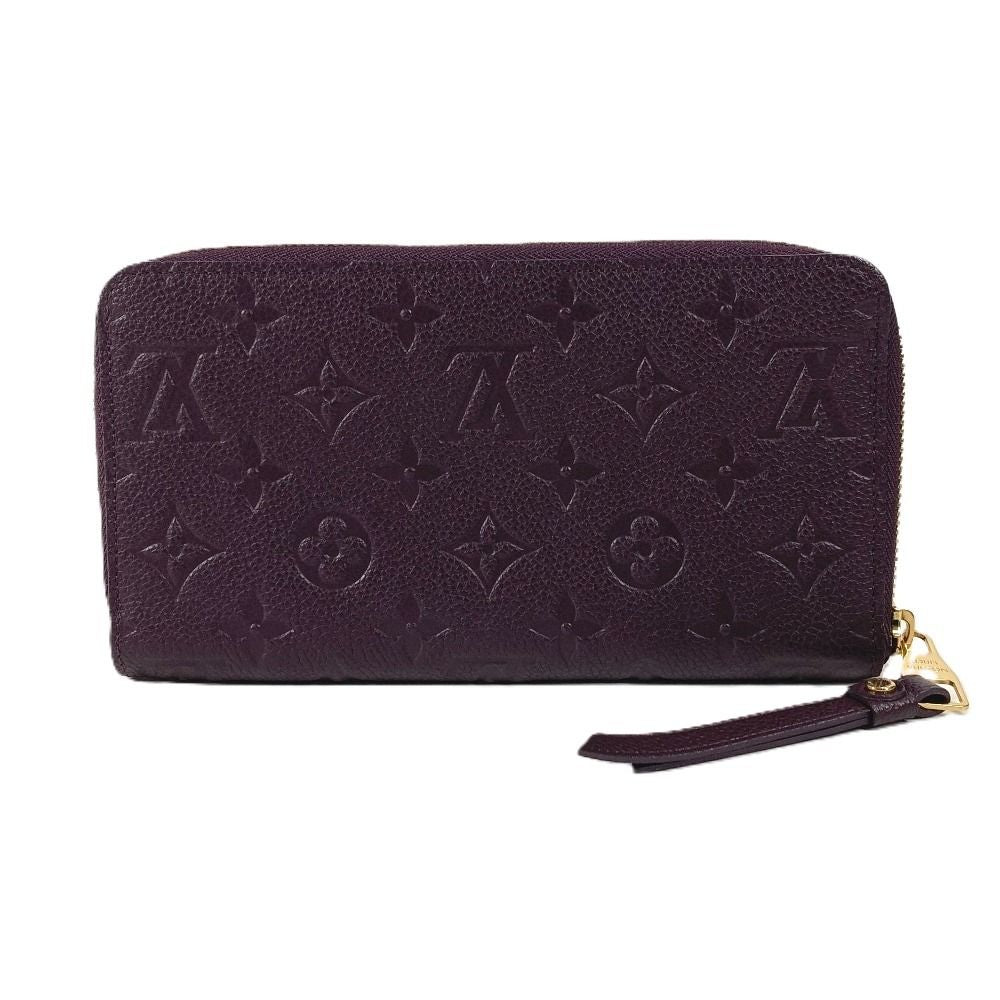 Louis Vuitton Wallet Portefeuille Cles Monogram Empreinte Leather Aube Purple — view 2