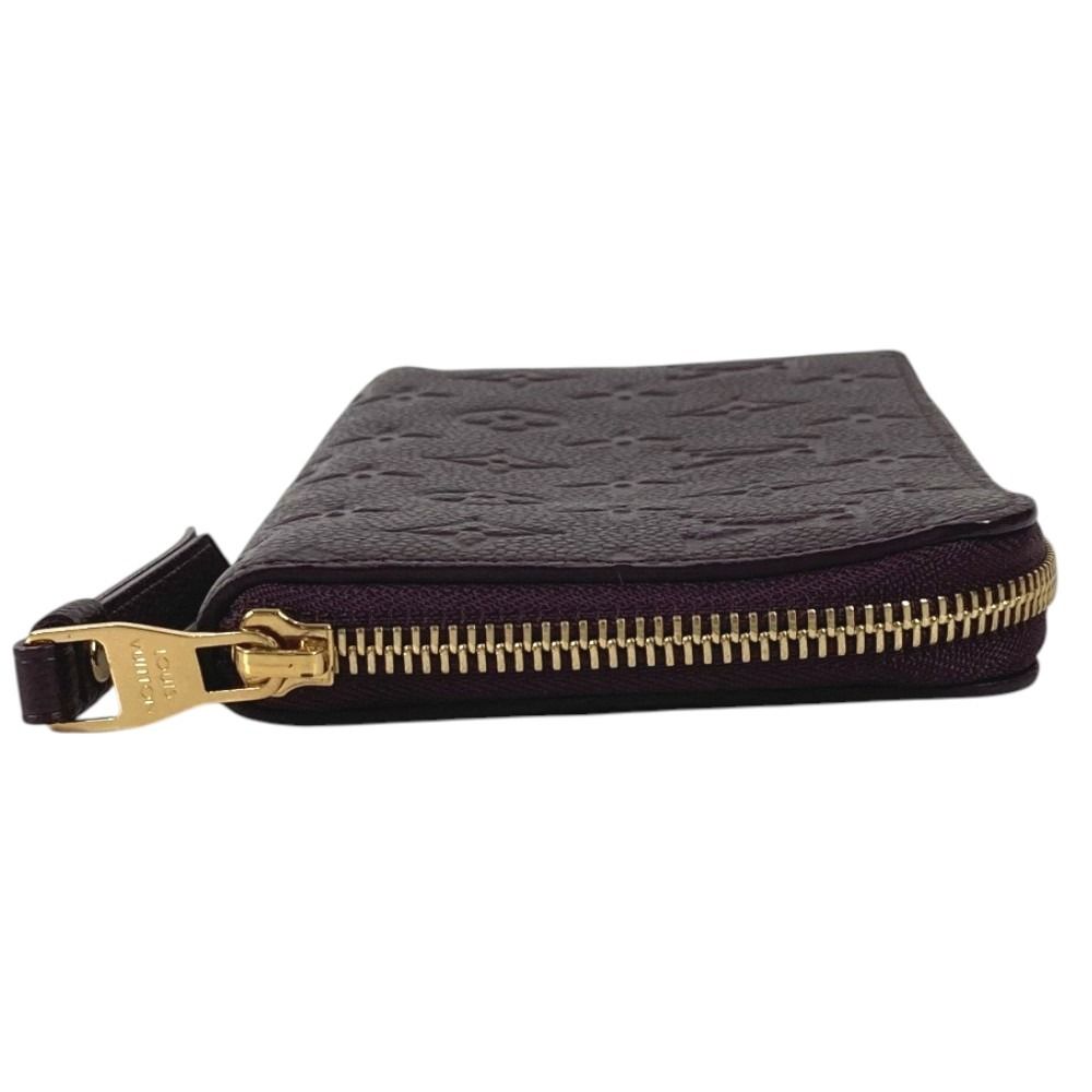 Louis Vuitton Wallet Portefeuille Cles Monogram Empreinte Leather Aube Purple — view 5