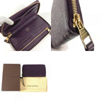 Louis Vuitton Wallet Portefeuille Cles Monogram Empreinte Leather Aube Purple — view 9