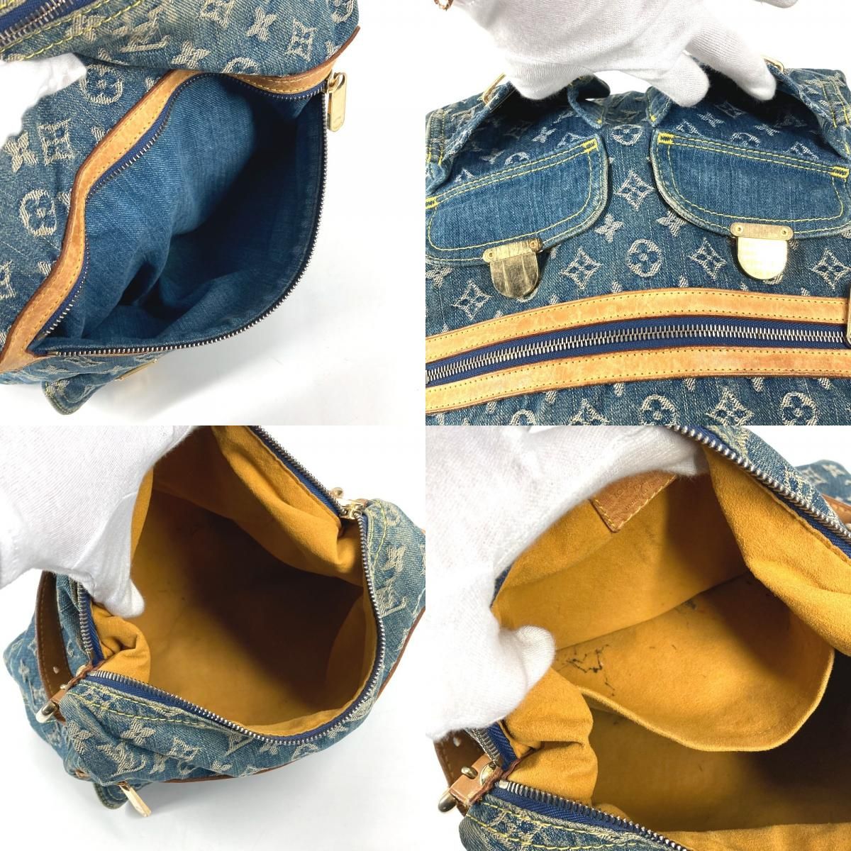 Louis Vuitton Shoulder Bag Baggy GM Blue — view 8