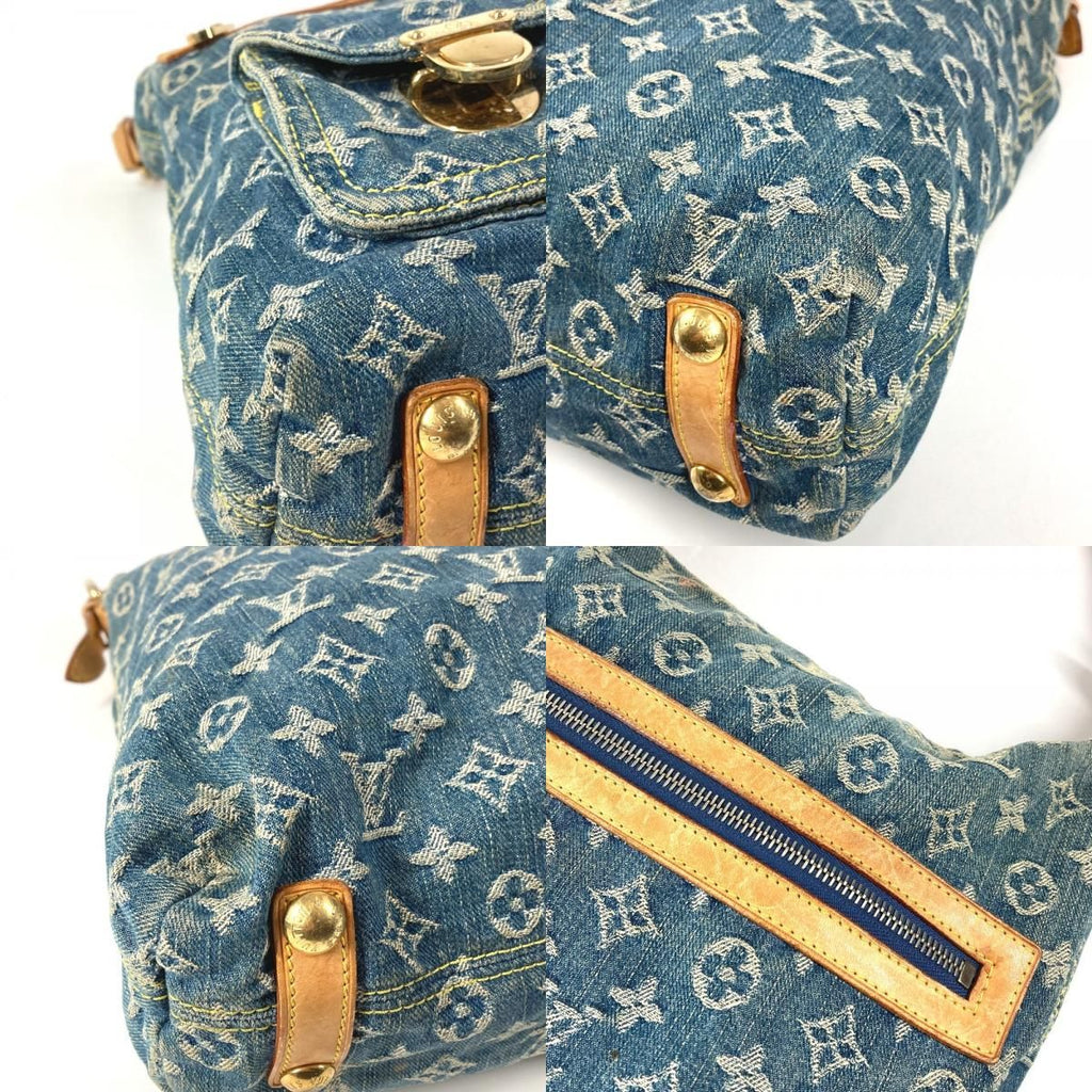Louis Vuitton Shoulder Bag Baggy GM Blue — view 7