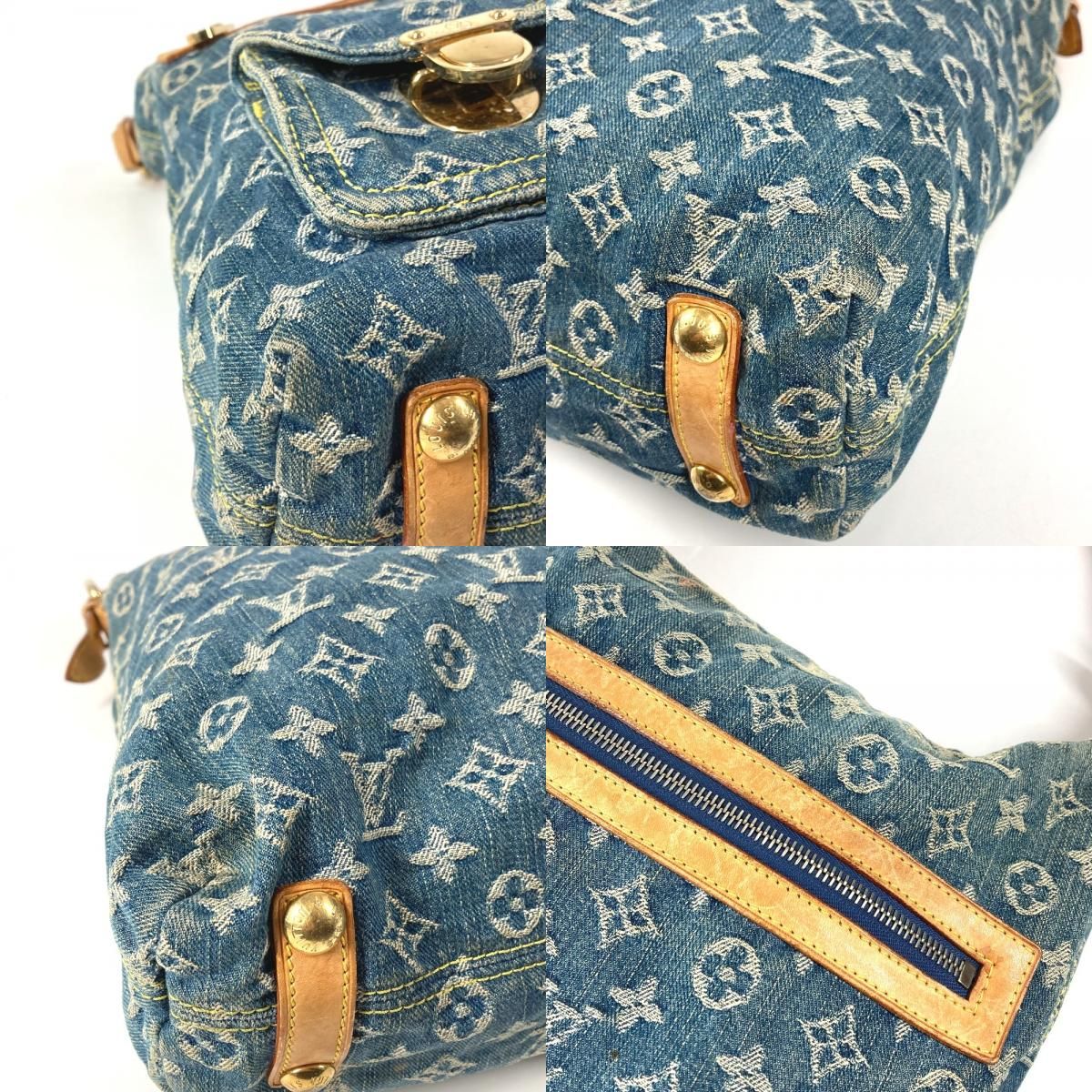 Louis Vuitton Shoulder Bag Baggy GM Blue — view 7