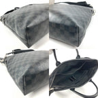 Louis Vuitton Business Briefcase Seven Days a Week Damier Graphite Canvas Black — view 7