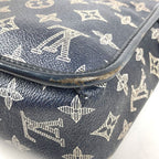 Louis Vuitton Shoulder Bag Messenger BB Monogram Savannah Canvas Navy — view 6