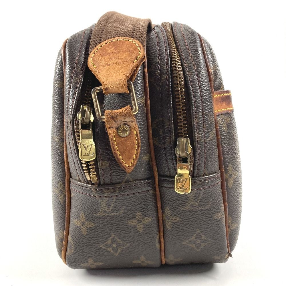 Louis Vuitton Shoulder Bag Reporter PM Monogram Canvas Brown — view 3