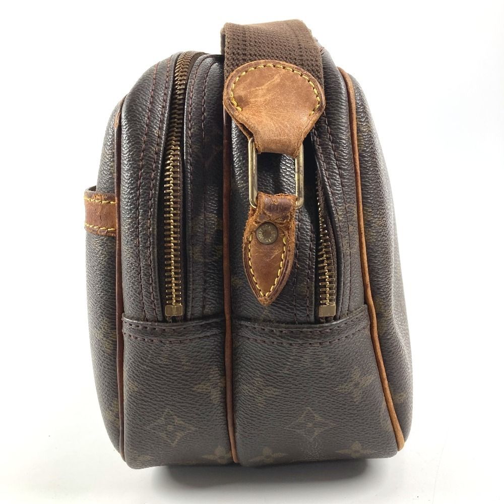 Louis Vuitton Shoulder Bag Reporter PM Monogram Canvas Brown — view 4