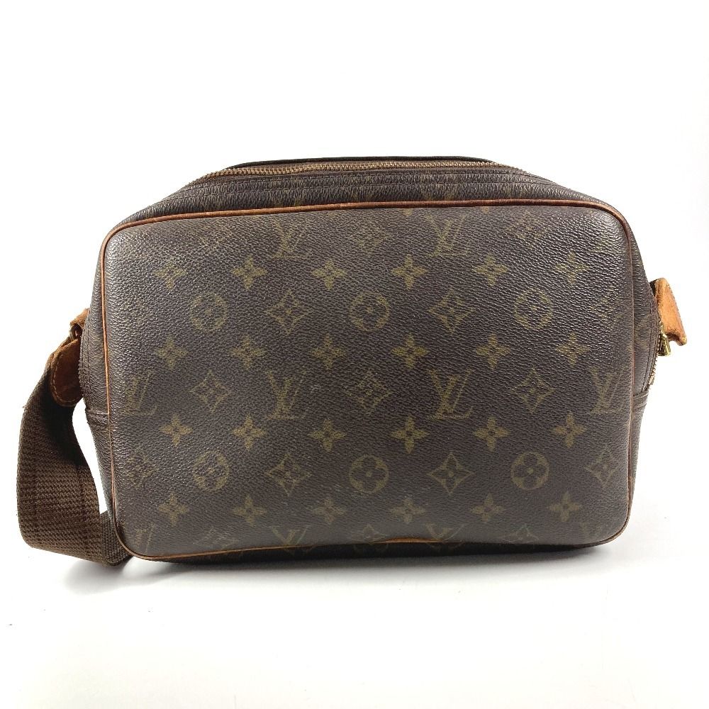 Louis Vuitton Shoulder Bag Reporter PM Monogram Canvas Brown — view 2