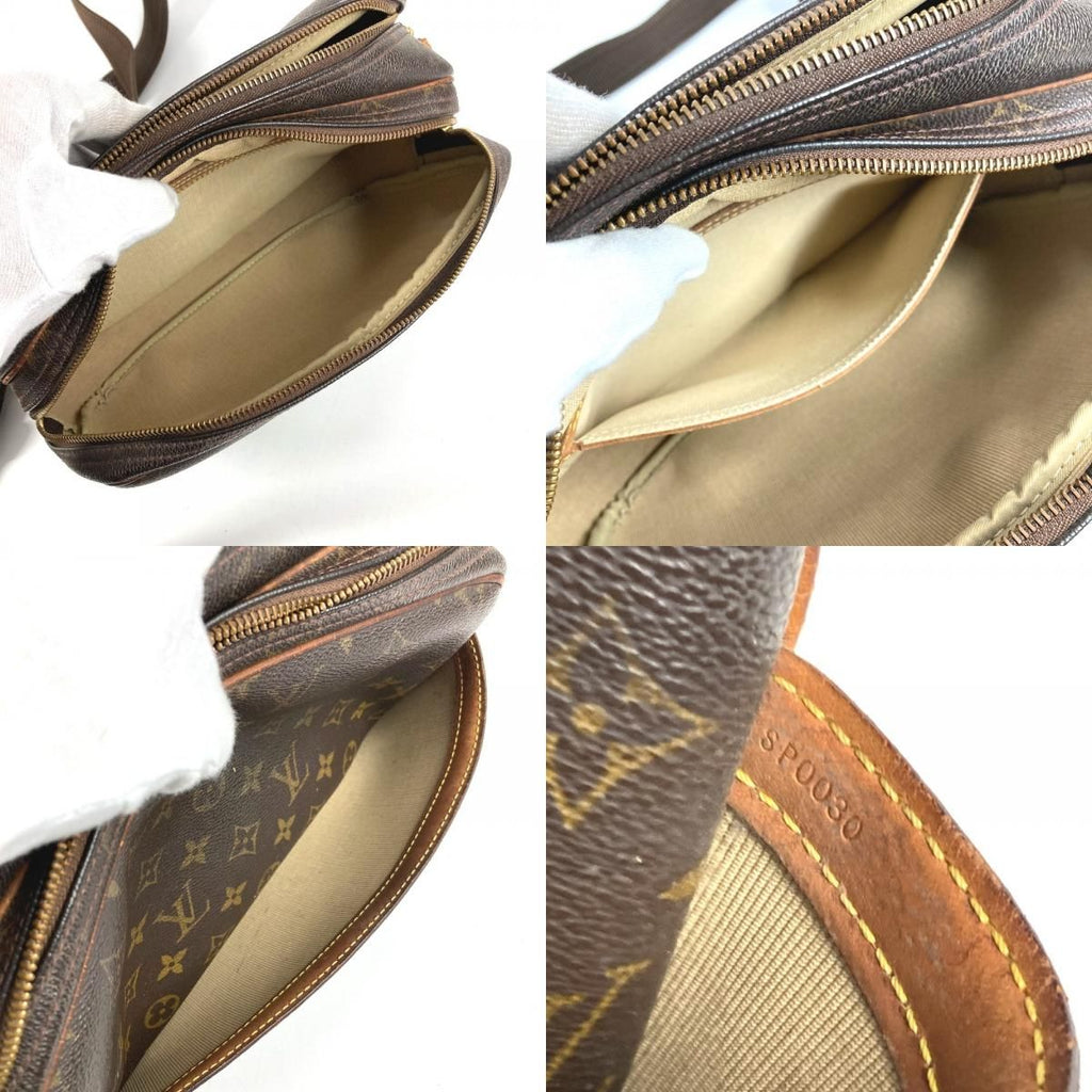 Louis Vuitton Shoulder Bag Reporter PM Monogram Canvas Brown — view 8