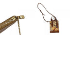 Louis Vuitton Shoulder Bag Nano Bucket Leather Gold — view 9