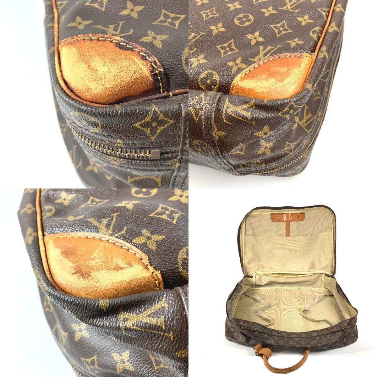 Louis Vuitton Boston Bag Sirius 55 Monogram Canvas Brown — view 7