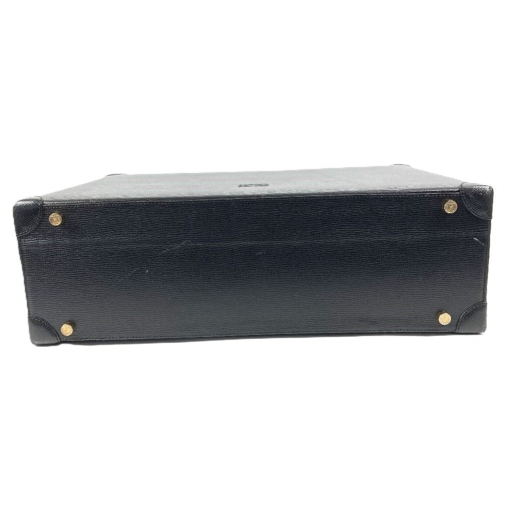 Loewe Handbag Logo Anagram Attache Case Leather Black — view 5