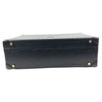 Loewe Handbag Logo Anagram Attache Case Leather Black — view 5
