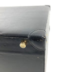 Loewe Handbag Logo Anagram Attache Case Leather Black — view 6