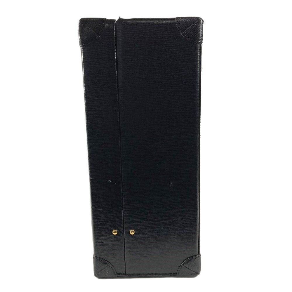 Loewe Handbag Logo Anagram Attache Case Leather Black — view 4