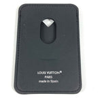 Louis Vuitton Card Case Holder Magnet Monogram Eclipse Canvas Black — view 2