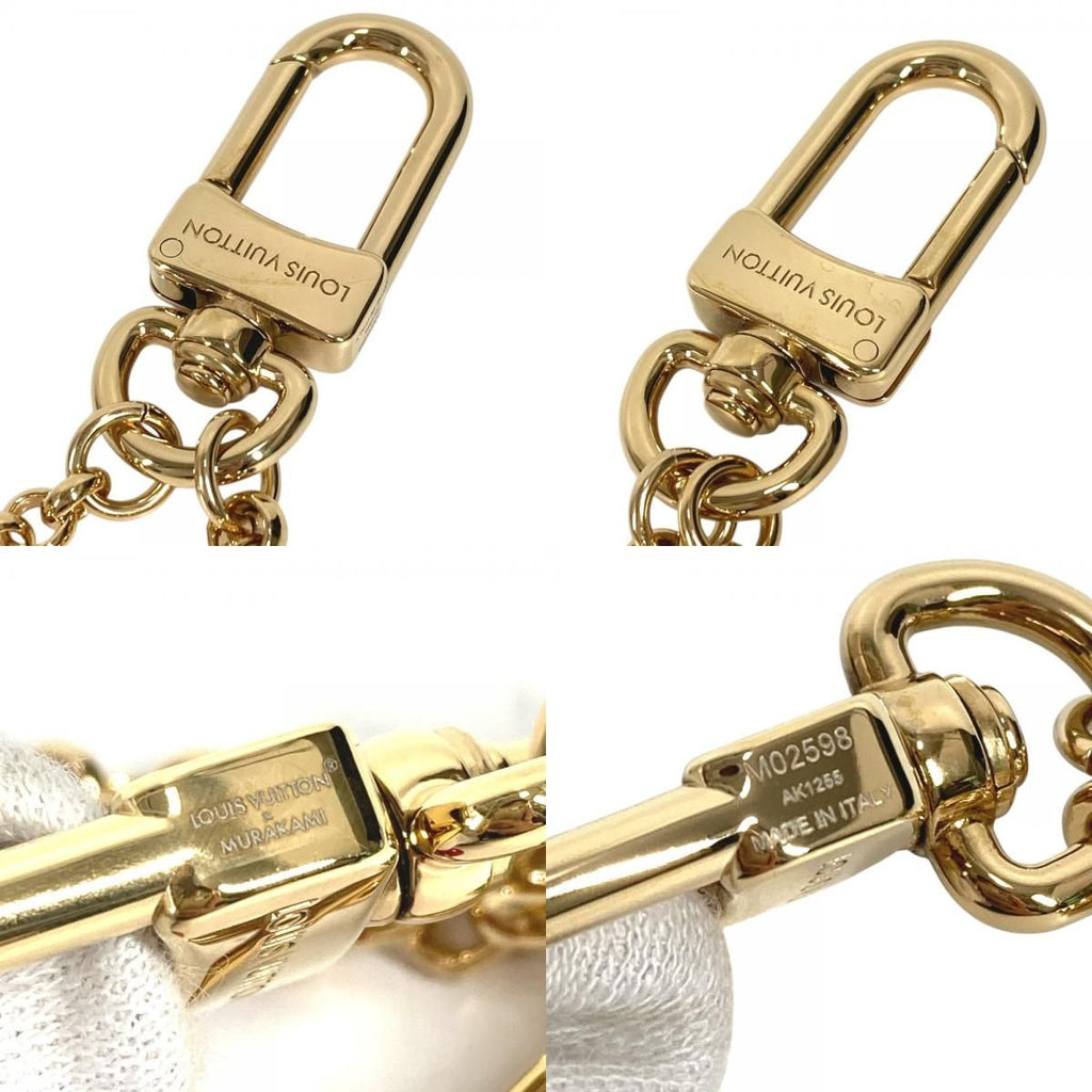 Louis Vuitton Key Holder Bag Chain Cherry Metal Gold — view 9