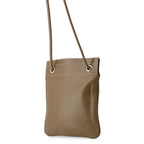 Hermes Shoulder Bag Sac Aline Mini Etoupe Silver Swift — view 2