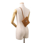 Hermes Shoulder Bag Glenan to Go Gold Silver Swift — view 4