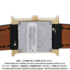 Hermes Watch Mini Epsom Black Silver Opaline Dial — view 3