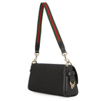 Gucci Shoulder Bag le Che GG Canvas Leather Black — view 2