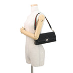 Gucci Shoulder Bag le Che GG Canvas Leather Black — view 4