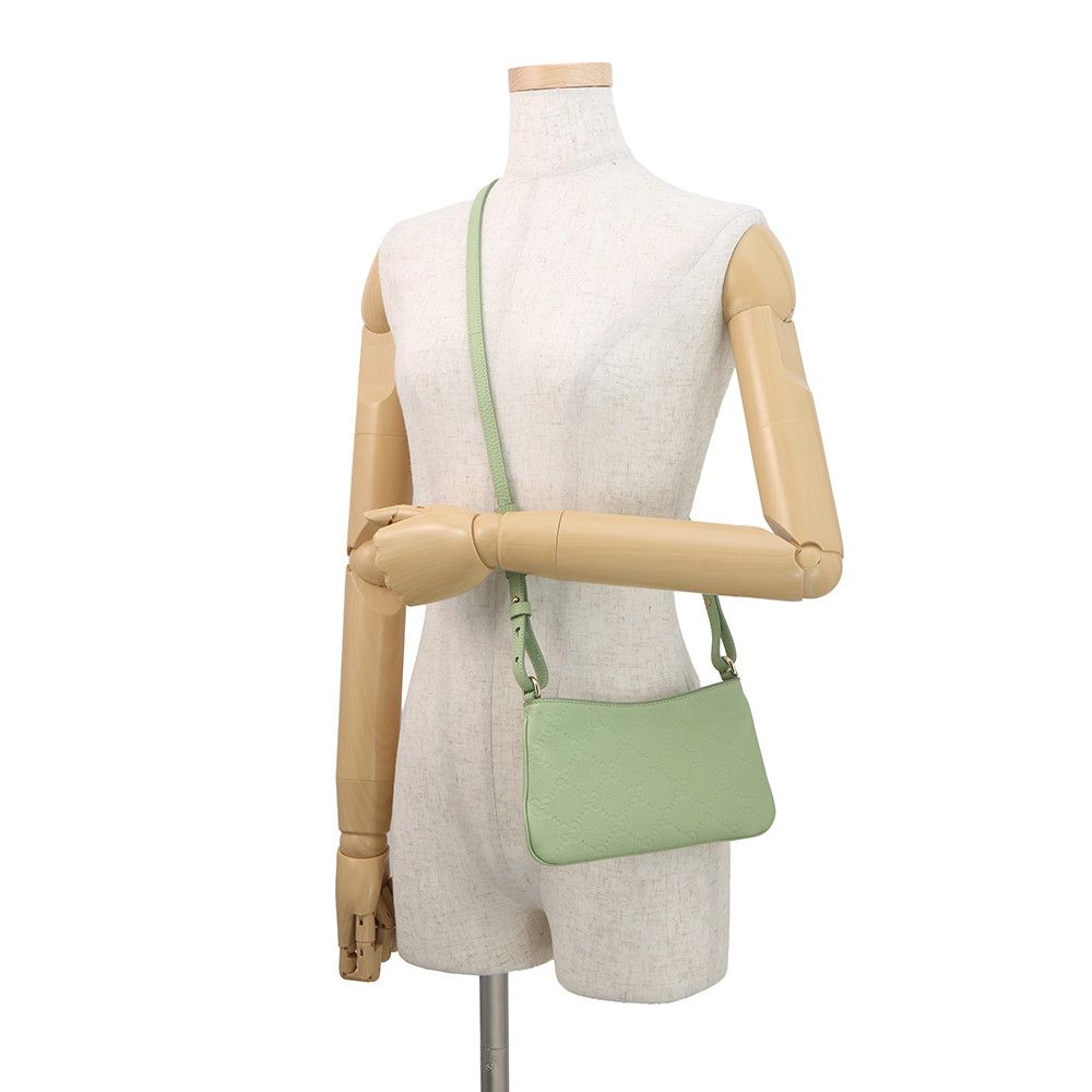Gucci Shoulder Bag GG Emblem Super Mini Leather — view 5