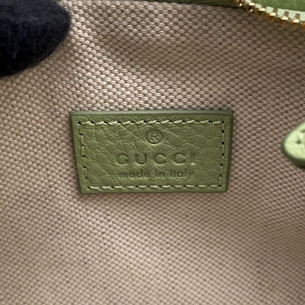 Gucci Shoulder Bag GG Emblem Super Mini Leather — view 9