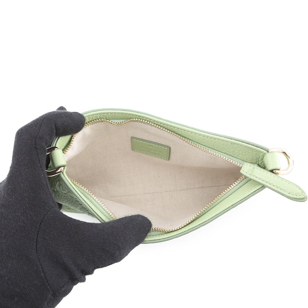 Gucci Shoulder Bag GG Emblem Super Mini Leather — view 6