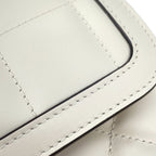 Gucci Shoulder Bag Deco Chain Bag Leather 2-Way White — view 7