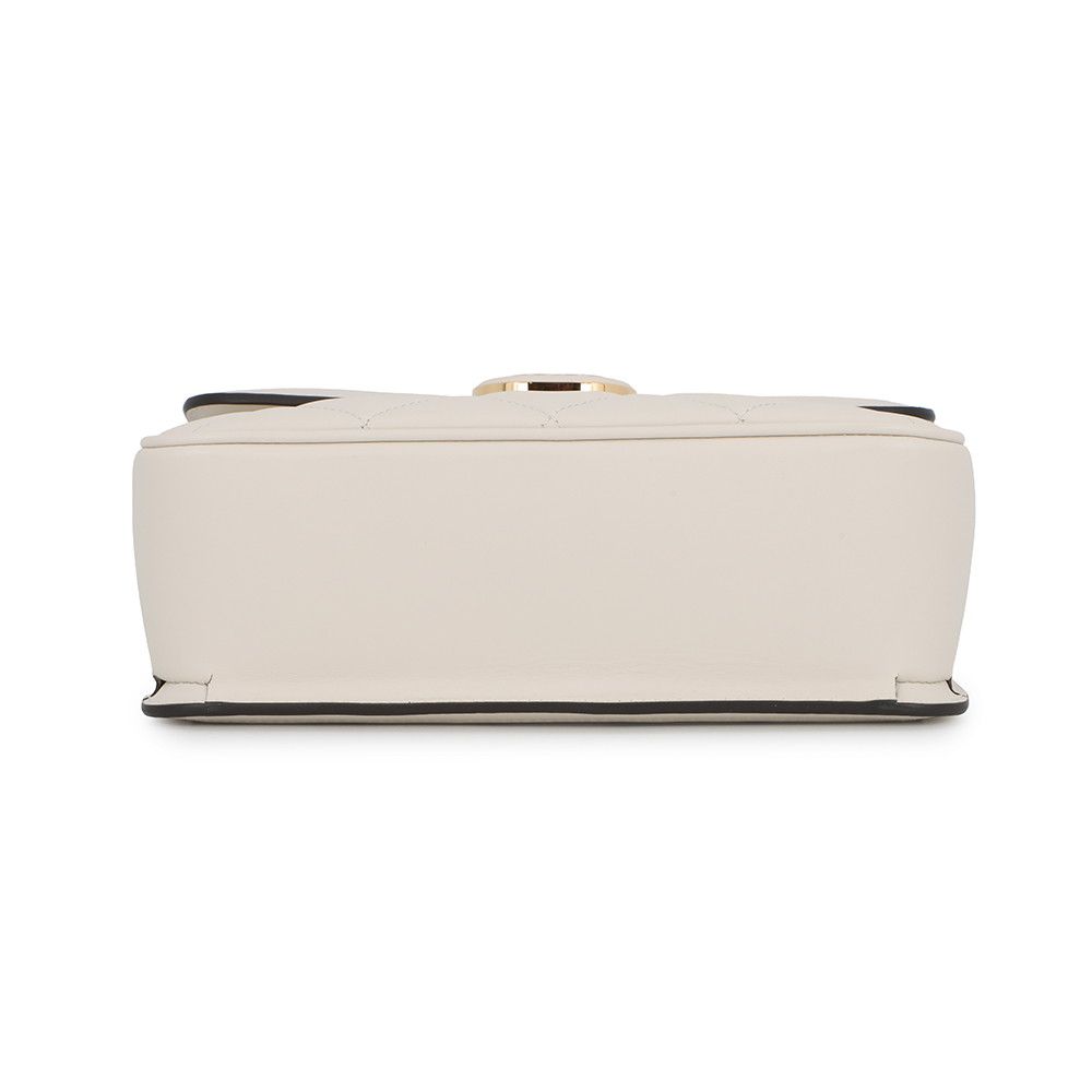Gucci Shoulder Bag Deco Chain Bag Leather 2-Way White — view 3