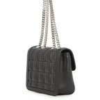Gucci Shoulder Bag Deco Mini Chain Bag Leather 2-Way Black — view 2