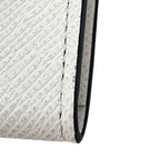 Louis Vuitton Card Case Monogram Taigarama Amberop Business Holder White — view 6