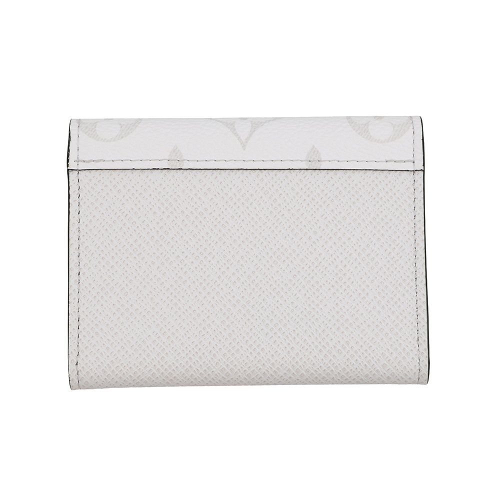 Louis Vuitton Card Case Monogram Taigarama Amberop Business Holder White — view 3