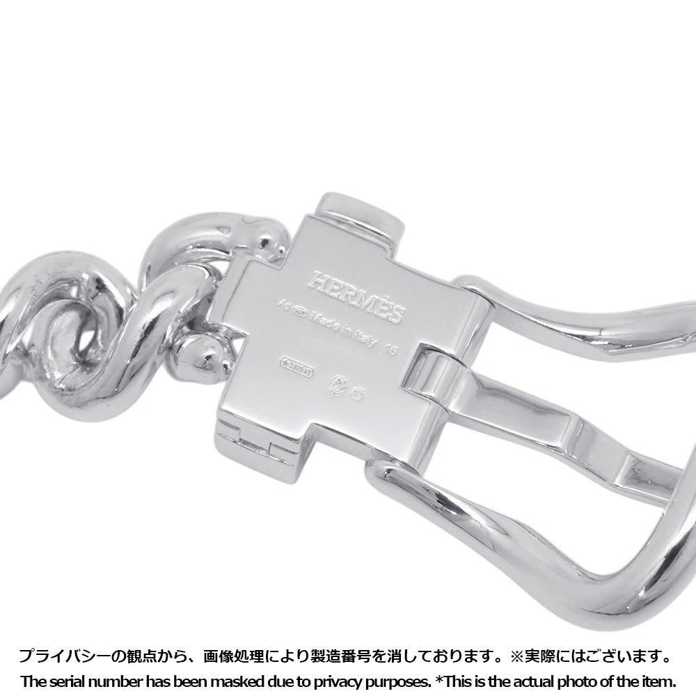 Hermes Bracelet Book le Series Inflexible GM Silver 15 — view 8