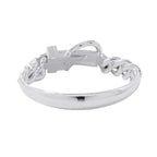 Hermes Bracelet Book le Series Inflexible GM Silver 15 — view 3