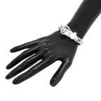 Hermes Bracelet Book le Series Inflexible GM Silver 15 — view 4