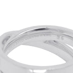 Hermes Ring Cl De-h Double Round Silver 51 — view 8