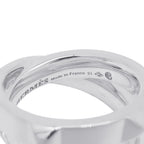 Hermes Ring Cl De-h Double Round Silver 51 — view 9